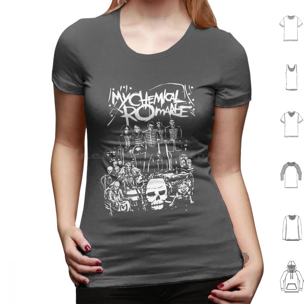 My Chemical Romace T Shirt Cotton Men Women DIY Print Rerardo My Chemical Romance Black Parade Emo