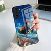 K-Kiki's D-Delivery Service A-Anime Capa de Telefone Para Samsung A56 A36 A26 A16 A15 A25 A35 A55 A14 A34 A24 A54 Capa de Vidro