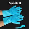 Pet Grooming Gloves Heat Resistant Silicone Dog Washing Gloves with High-Density Teeth Five Finger Design Cat Hair Remover for Massaging Bathing