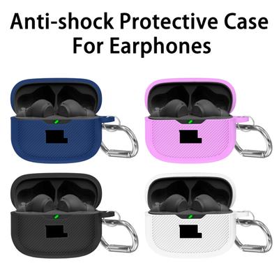 Earphone Case Shockproof with Hanging Hook 360 Degree Protection Silicone Headphone Cover for JBLVibe Beam