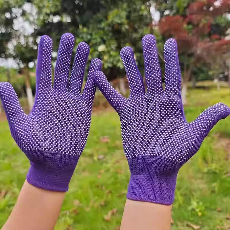 PVC Dotted Anti-Slip Work Gloves