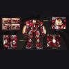 HiPlay Fondjoy Infinity Saga 1/7 Scale Anti-Hulk Hulkbuster Armor MV2023801X Actionable Plastic Model Kit, Full Set, Deluxe Edition