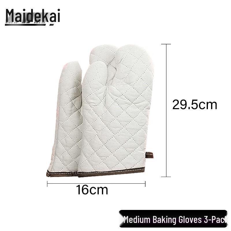 Heat-Resistant Baking Gloves Medium