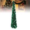 1,5m PET   Hochwertiger künstlicher Weihnachtsbaum, faltbar, Weihnachtsbaum-Dekoration für Innen, Dekoration für die Feiertagsparty