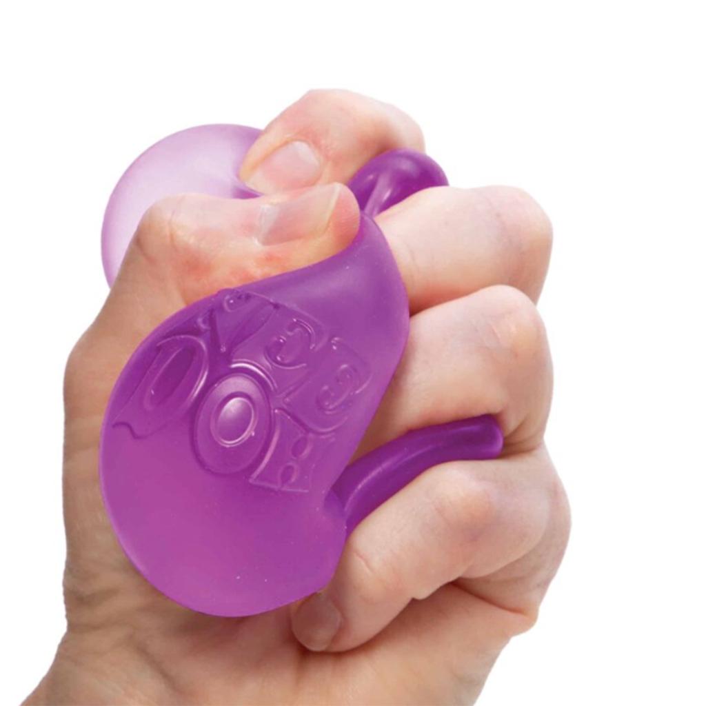 Needoh Nice Cube 2.17" Sensory Fidget Toy - Firm Solid Squishy Stress Ball For Anxiety Relief & Adhd Focus - Pack Of 1