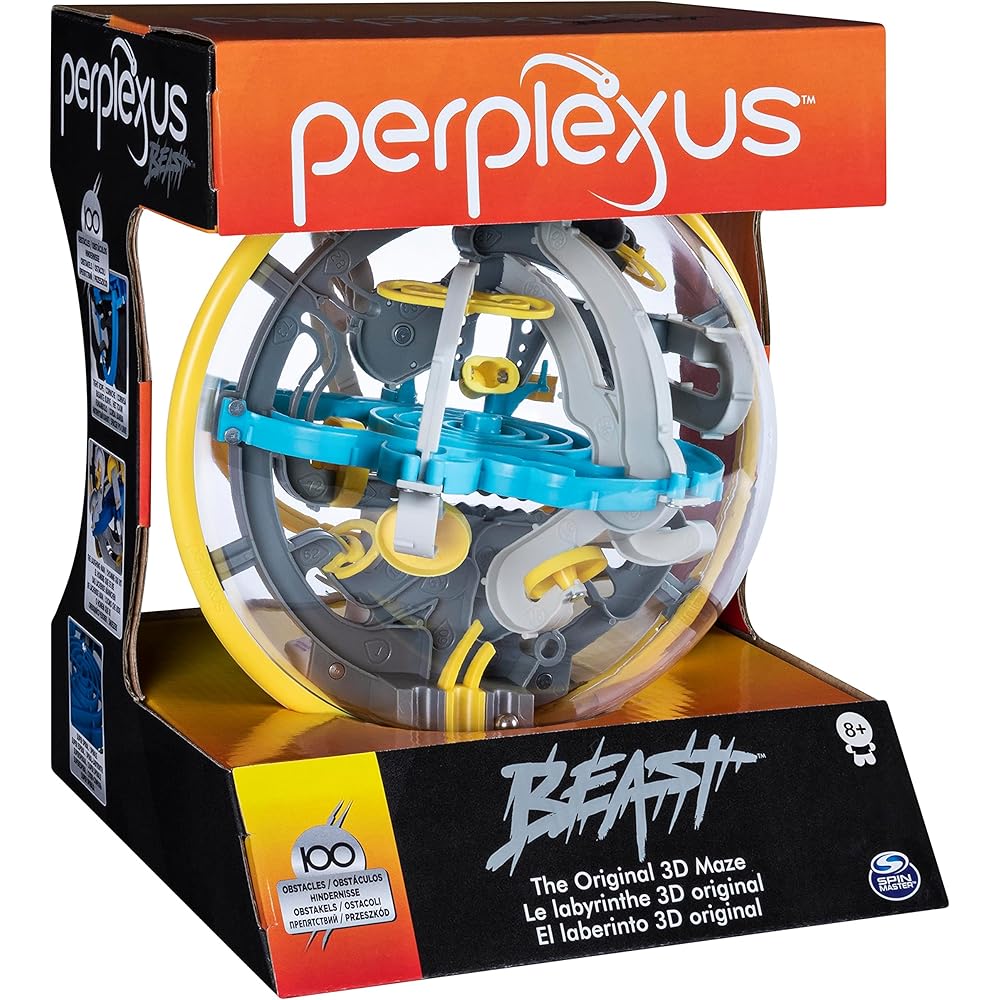 Spin Master Perplexus Original 3D Maze Game with Challenging Obstacles and Unique Design