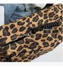 Leopard Print Large Capacity Canvas Crossbody Dumpling Bag - Casual Summer Shoulder Bag.