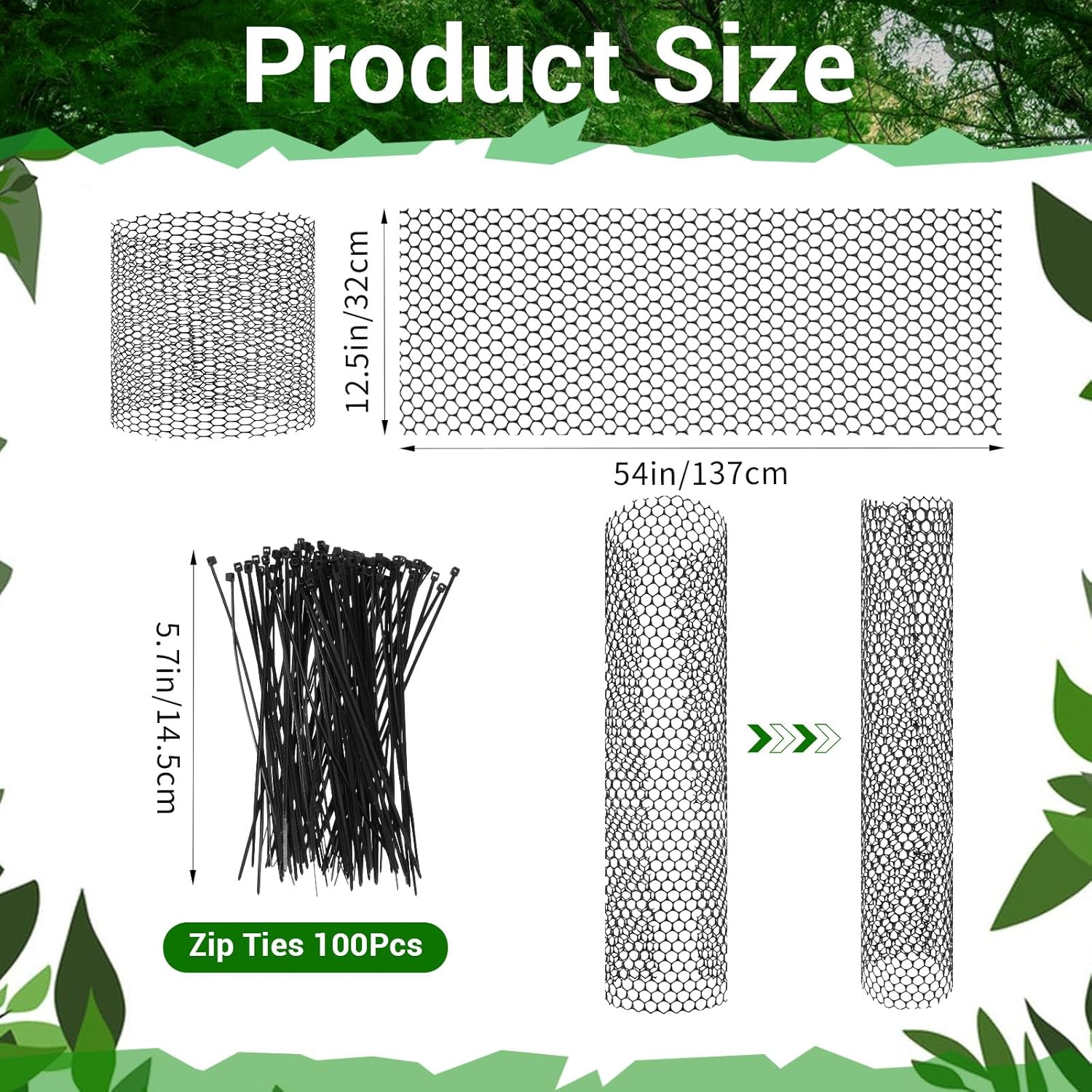 

Mesh Tree Guards Tree Trunk Protector, Mesh Trees Bark Protector, Flexible Net Trees Guard Trunk Protectors United States