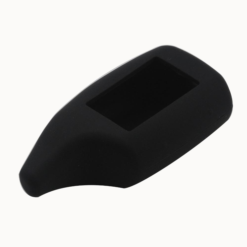 jingyuqin 4 Buttons Remote Silicone Case Two Way Car Alarm lcd 2015 Case Key Chain Cover For M5/6/9 Scher-khan Magicar 5