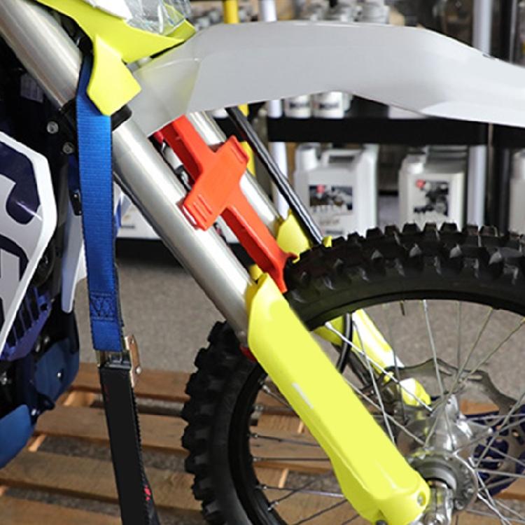 Bike Front Fork Brace Impact Resistant Front Fork Brace Easy Installation Motocross Fork Support Motorcycle Accessories