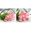 30 Pcs Artificial Tulip Flower Mini Real Touch Fake Flowers Wedding Bouquet Home Decorations for Mother Wife Girlfriend