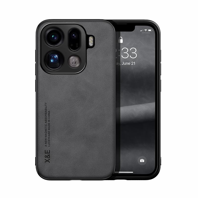 Für OPPO Find X9 Pro X9 X8 X6 X5 Pro X8S X8Ultra Hülle Magnetische PU-Leder + Weiches TPU Ultraleichter Kameraschutz Handyhülle