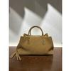 2025 Autumn and Winter Large Capacity Tote Bag Suede Leather Tote Women's Bag Minimalist Shoulder Underarm Cowhide Handbag
