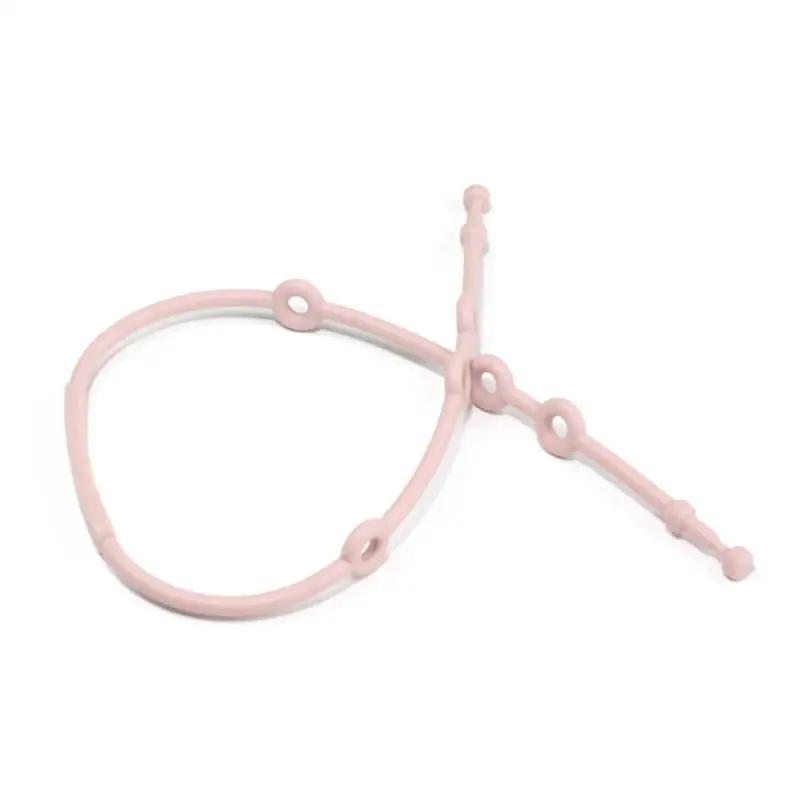 1~2PCS New Silicone Toy Safety Straps Newborn Teething Soother Chew Dummy Chains Adjustable Baby Pacifier Clip Teether Straps