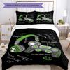 3pcs Game Controller Bedding Set Duvet Cover Closure Includes 1 Duvet Cover & 2 Pillowcases, Soft and Comfortable for All Seasons.