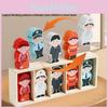 Wooden Character Sequence Pairing Childrens Memory Matching Puzzle Game For Kids Learning