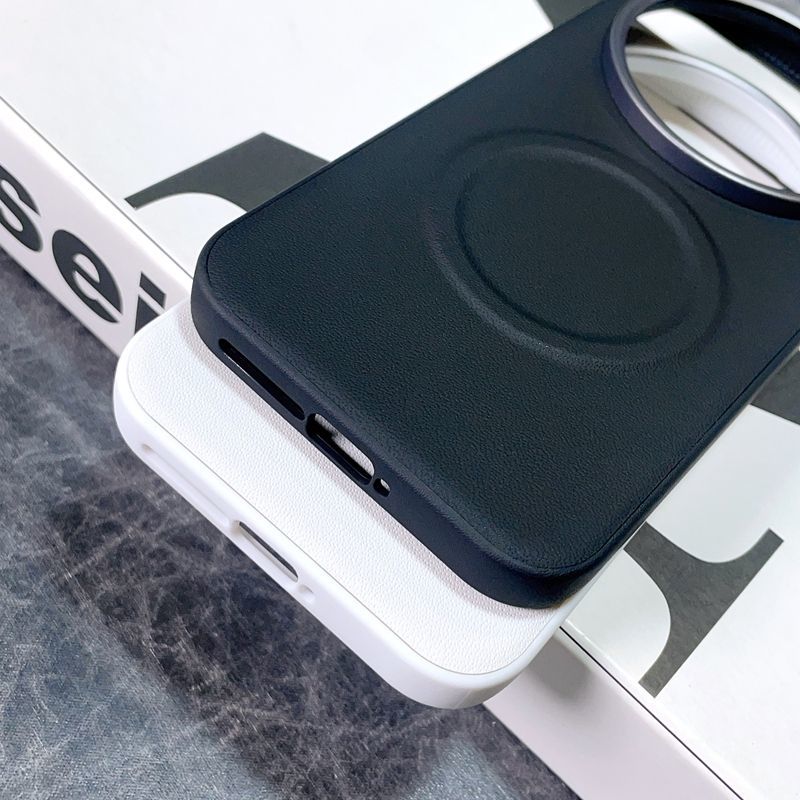 For Xiaomi Mi 17 Ultra Case Luxury Vegan Leather Magnetic MagSafe Protective Back Cover For Xiaomi Mi 17 15 14 Ultra Phone Shell