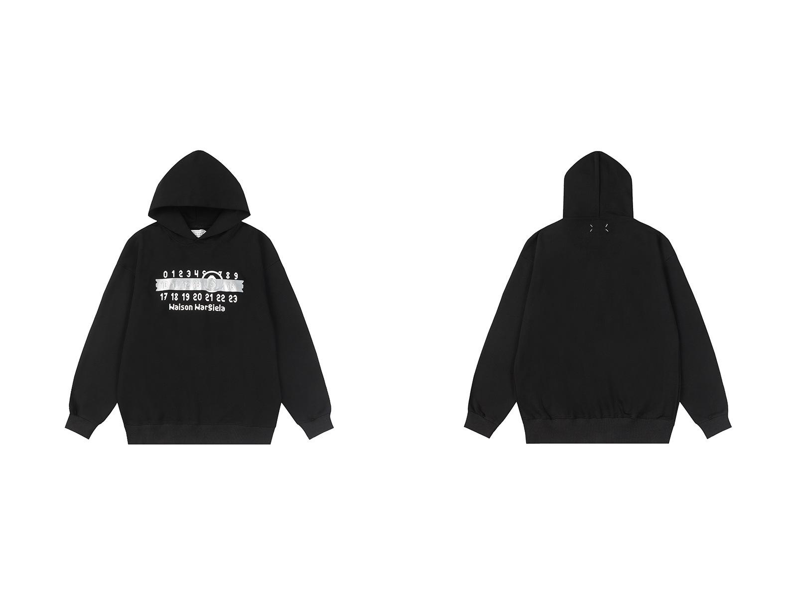 Trendy Unisex Terry Cloth Hoodie S (44)