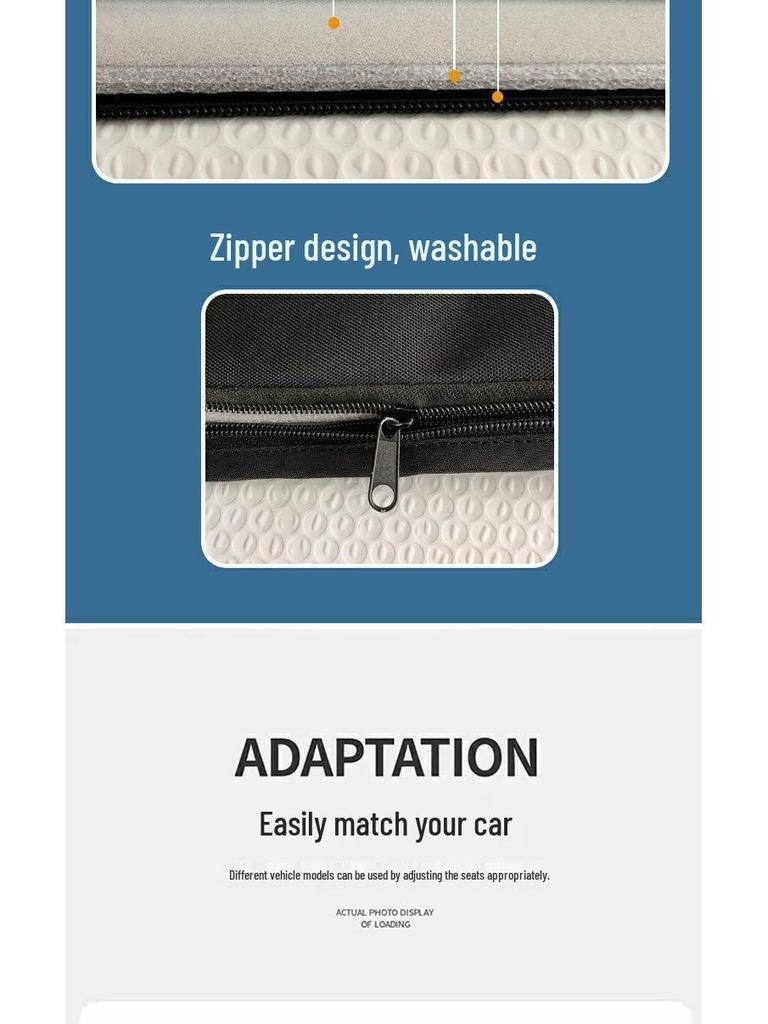 Car Rear Seat Sleeping Pad - Long Distance Self-Driving Essential Mattress & Extension Board