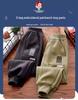 Boys' Plus Velvet Thickened Loose Sweatpants - Autumn/Winter 2025 Fashion