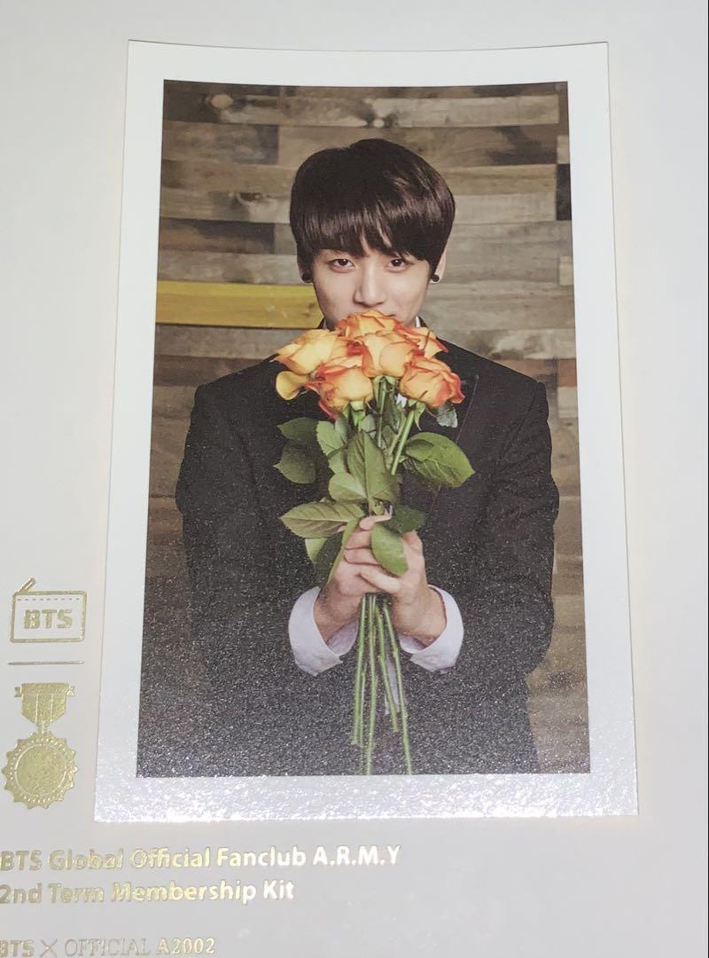 

[USED] Jungkook JK Official ARMY MEMBERSHIP KIT 2nd Generation FC Exclusive Trading Card