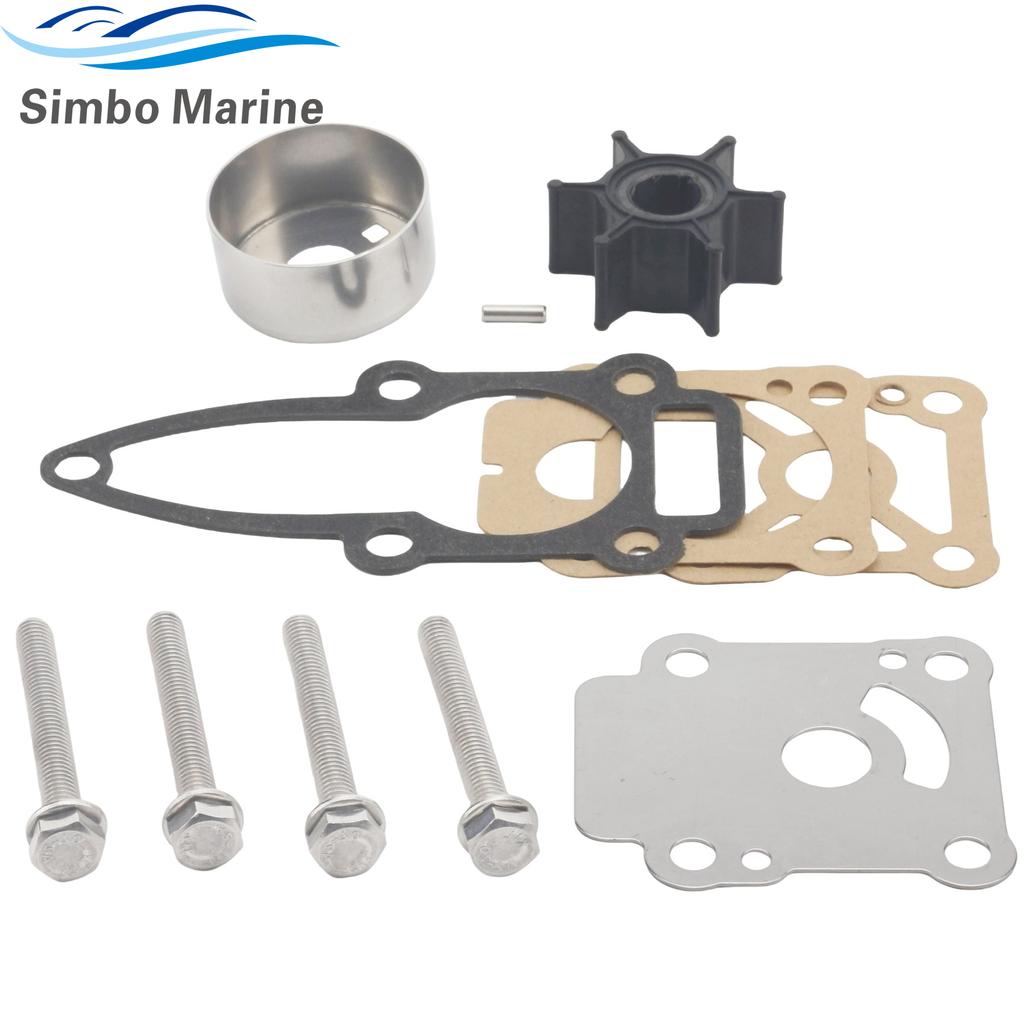 3B2-87322 Water Pump Impeller Repair Kit Replacement for Tohatsu Nissan 8 To 10 HP M NS 8 9.8 B for Mercury Outboard 803750A03