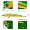 SOUGAYILANG 10Pcs 12.3CM 10G Bait Minnow Fishing Lures Hard Baits Kit for Bass Trout Crankbaits Jerkbaits Fishing Lures