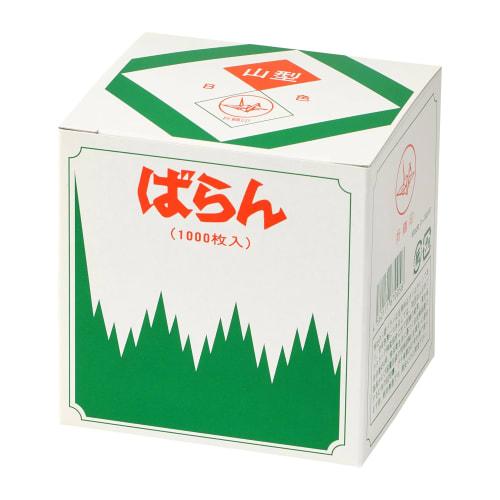 Daikoku Kogyo Balan, Mountain Shape, Small, Color B, 1000 Sheets, Approx. 7.4 X 5.8 Cm, Made In Japan, Green, 770201