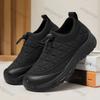 Fashion Women's Sneakers 2025 Spring New Knitting Socks Shoes Fashion Breathable Sport Shoes Female Platform Lightweight Slip-on Loafers