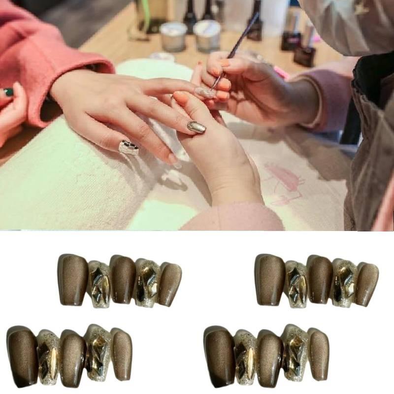 Nail Handmade Wear Fashion Casual Simple Exquisite Classic Nail Patch Style