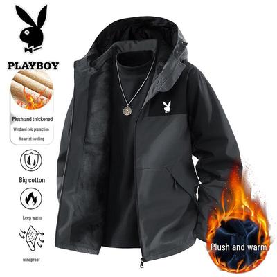 Herren Freizeitjacke mit Fleecefutter für Herbst/Winter