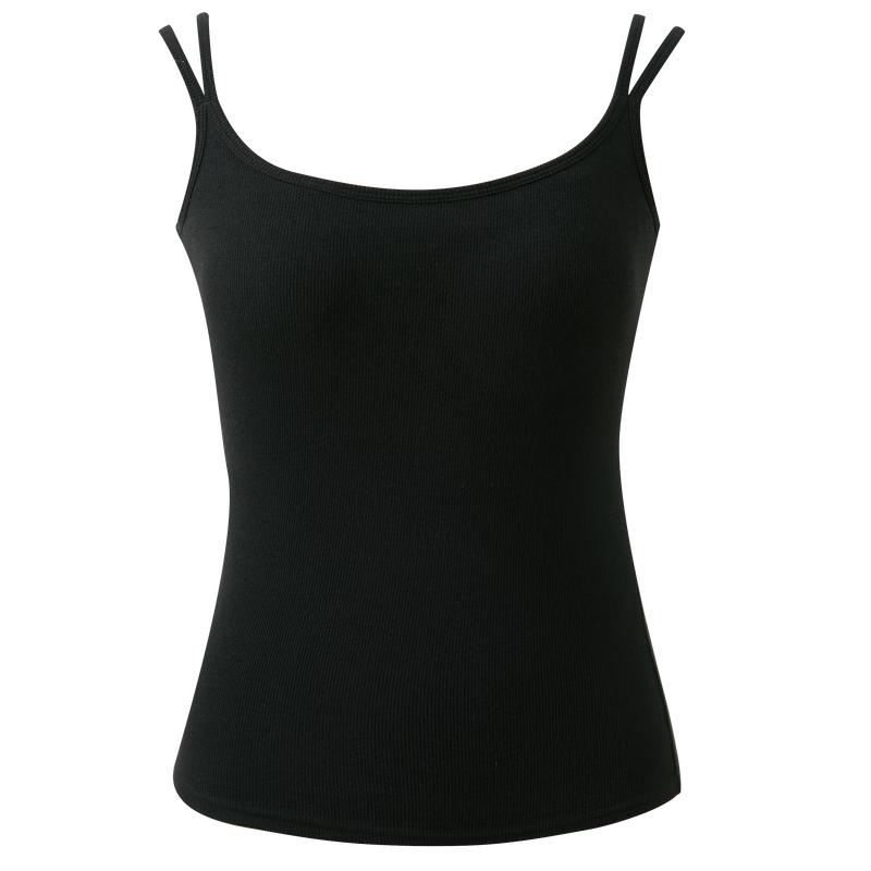 Ребристая майка-топ Sancai со встроенным бюстгальтером XL