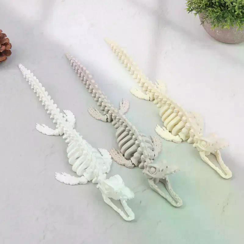 1PCS Realistic Mosasaurus Skeleton Replica Aquarium Decoration Dinosaur Skeleton Model For Fish Tank Decoration