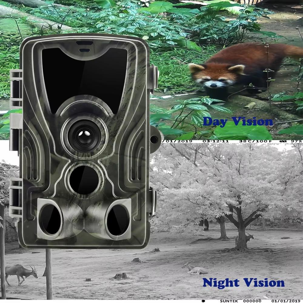 20MP 1080P Outdoor Hunting Trail Camera Wildlife Infrared Night Vision Motion Activated IP65 Waterproof Trap Wild Surveillance
