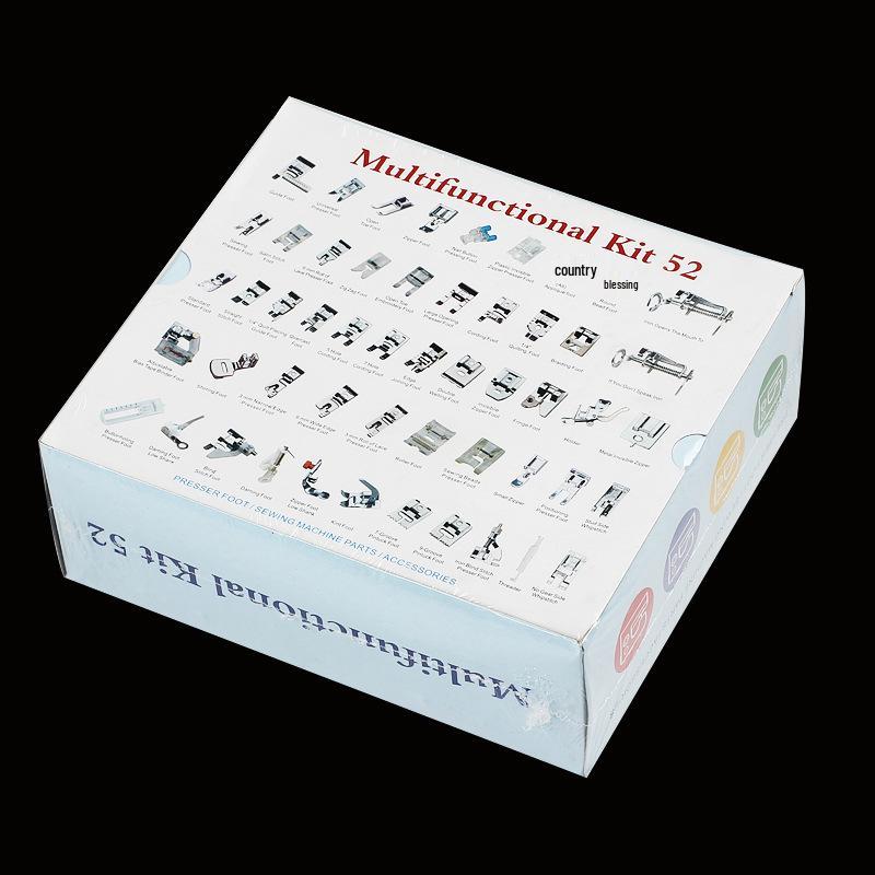 Multifunctional Sewing Machine Presser Foot Set: 32, 42, 48, 52, 62, 72 Pcs