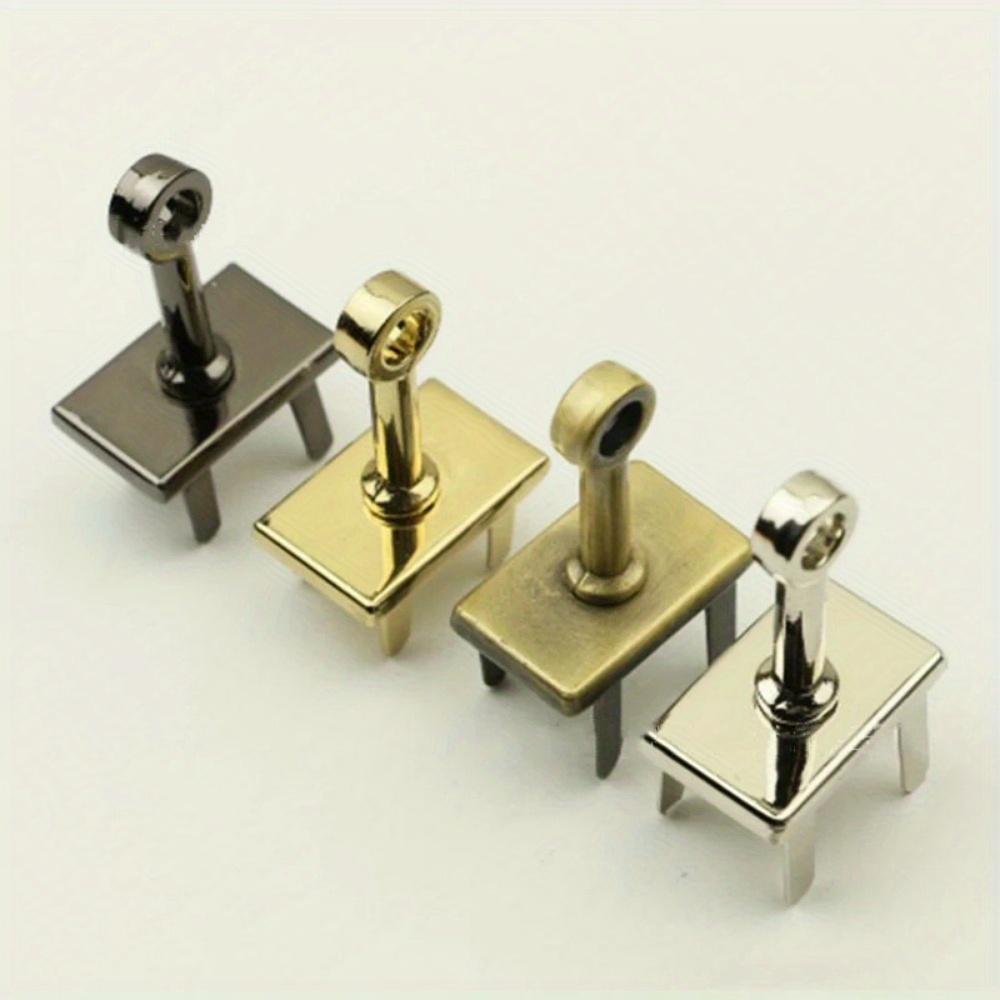 2 ks Kovová přezka s uzávěrem Módní dekorace na tašku Spona pro DIY Kabelku Tašku Peněženku Zavazadlo Kování Uzávěr Díly a příslušenství na tašku