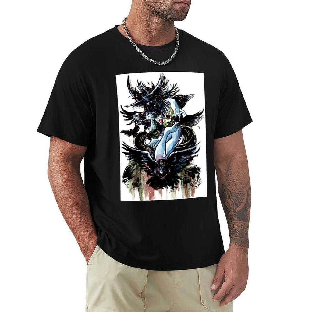 La Strega (The Witch) T-Shirt tees plus sizes essential t shirt mens workout shirts