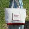 Big shoulder pocket canvasbag_Dark red