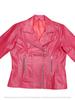 Red Women's Stylish Genuine Lambskin Jacket Soft Leather Designer Biker Jacket