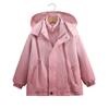 Mädchen 3-in-1 Abnehmbarer Windbreaker: 2025 Fleecegefütterte Jacke für Frühling, Herbst und Winter