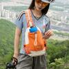 Schoolbag Sports Lightweight Contrast Chest Bag Men's and Women's Outdoor Sports Backpack Lightweight Casual Crossbody Small Backpack Shoulder Bag