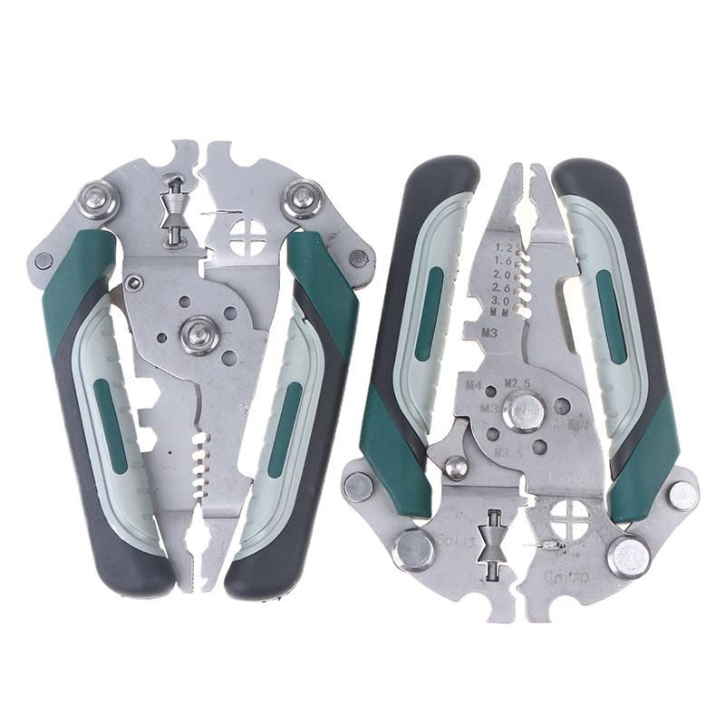 Foldable Multifunctional Wire Stripping Pliers For Electricians Foldable Wire Stripper, Pulley Design Multi-Function Electrician