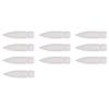 Pack Of 5/10 Acrylic Marker Replacements Brush Tip 1mm-5mm Line Wide Liquid Acrylic Paint Pen Brush Tip For Art Painting