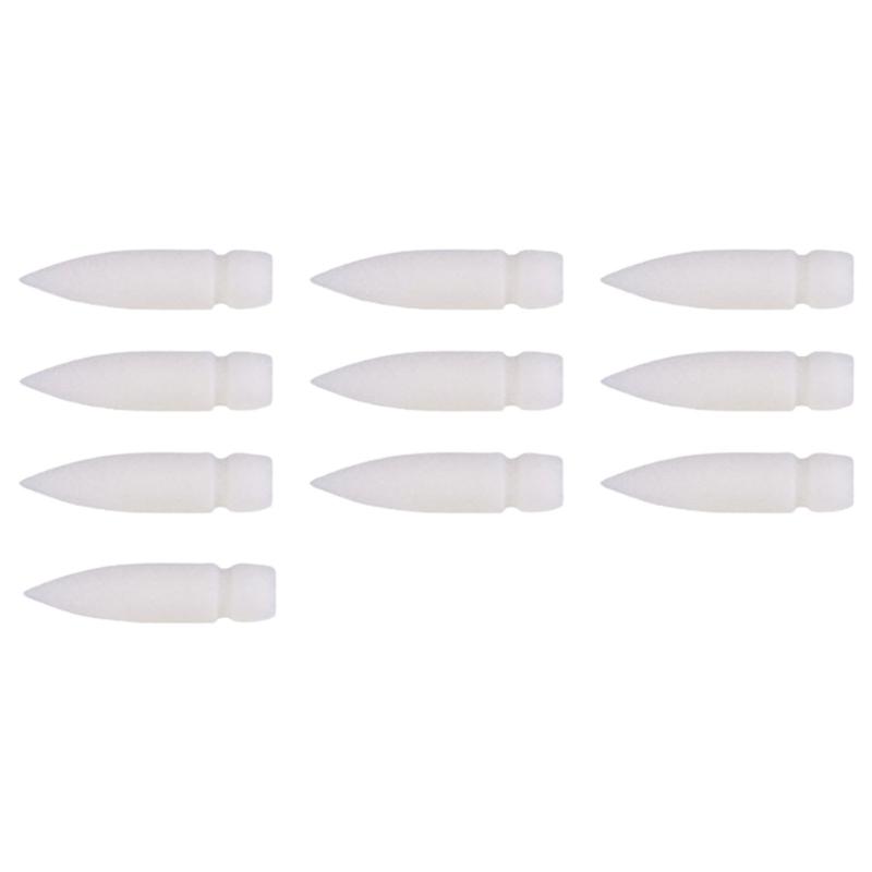 Pack Of 5/10 Acrylic Marker Replacements Brush Tip 1mm-5mm Line Wide Liquid Acrylic Paint Pen Brush Tip For Art Painting