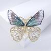 Animal Crystal Brooch With Alloy And Electroplating For Fashion Accessories