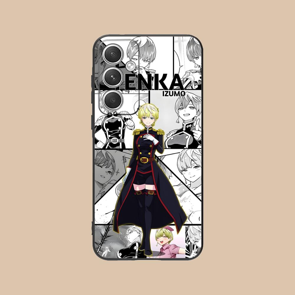 Mato seihei no slave Tenka Izumo Phone Case for Samsung Galaxy S25 S24 S23 S22 S21 S20 Note20 Plus FE Ultra Colour Cover Cover