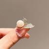 Kleine Fischschwanz-Perlenbrosche süße japanische Frauen Sommer Anti-Licht Schnalle Pin exquisite Brosche Kragenpin westliche Kleidung