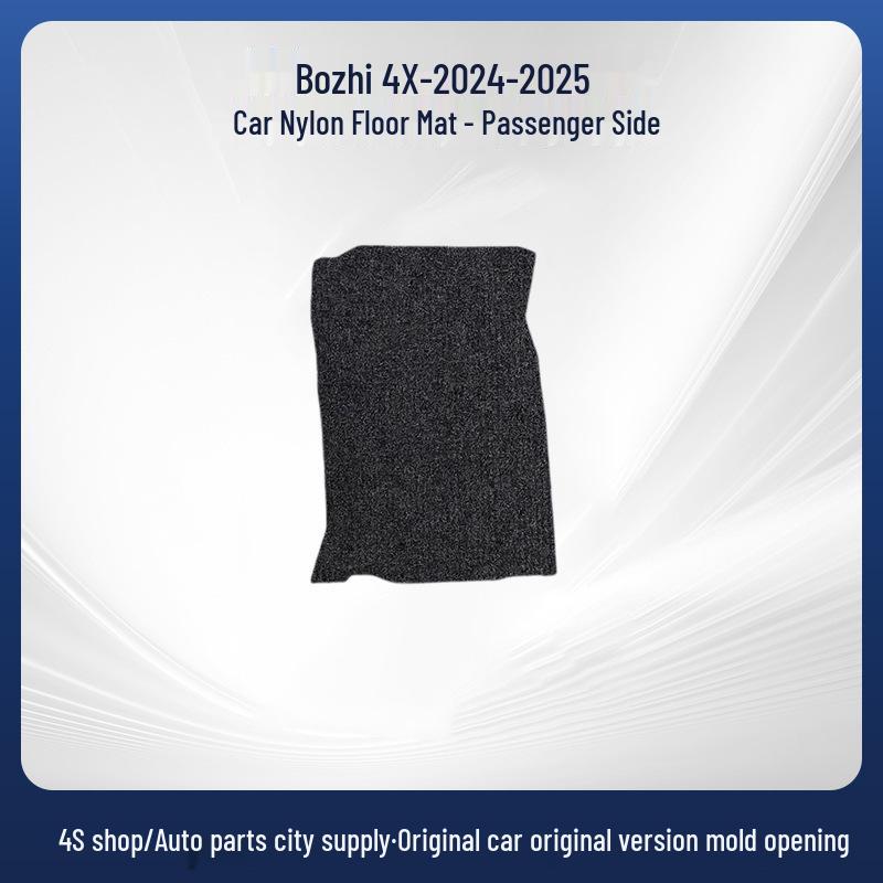 Black Dirt-Resistant Floor Mats for GAC Toyota Yizhi 4X (2024-2025 Models)