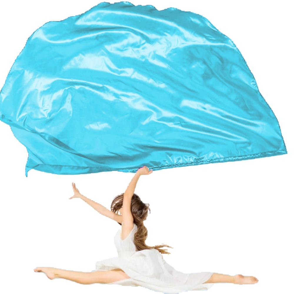Semicircle Praise Dance Flags Colorful Belly Dance Fan Dance Performances Fan  Sports Games