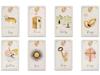 Nichiyu Lenormand Cards, 36 Cards, Fortune Telling [Authentic] [Azra's Golden Lenormand Cards] "Elegant and Radiant, Mystical Fortune Telling Cards